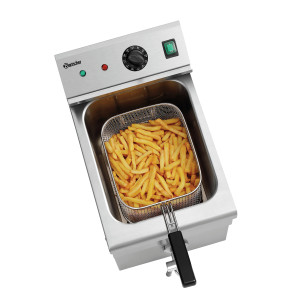 Profesionāla indukcijas fritēze Plus - 8 L - Bartscher