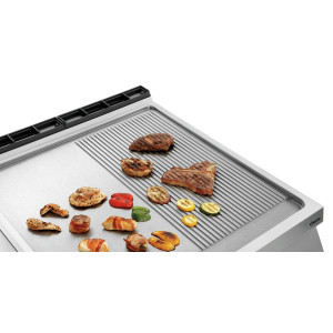 Plaque à Snacker Platums 800 - 1/2 Gluda 1/2 Rievota - Gāze