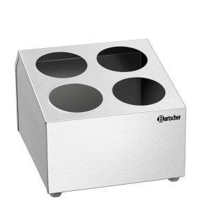 Piederumu turētājs 4 piederumu traukiem - Bartscher