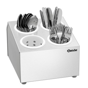 Piederumu turētājs 4 piederumu traukiem - Bartscher