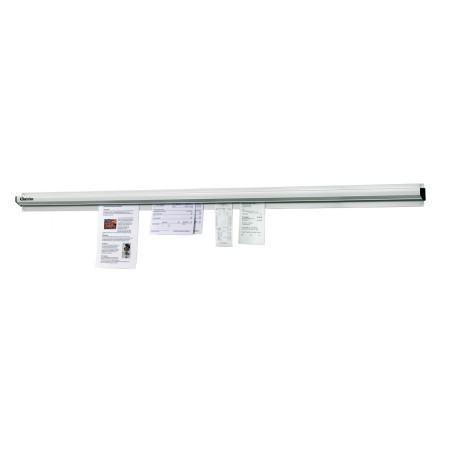 Sienas alumīnija dokumentu turētājs - 910 mm - Bartscher