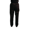 Ērti melni virtuves bikses Easyfit ar Teflon apstrādi - izmērs XS - Whites Chefs Clothing - Fourniresto