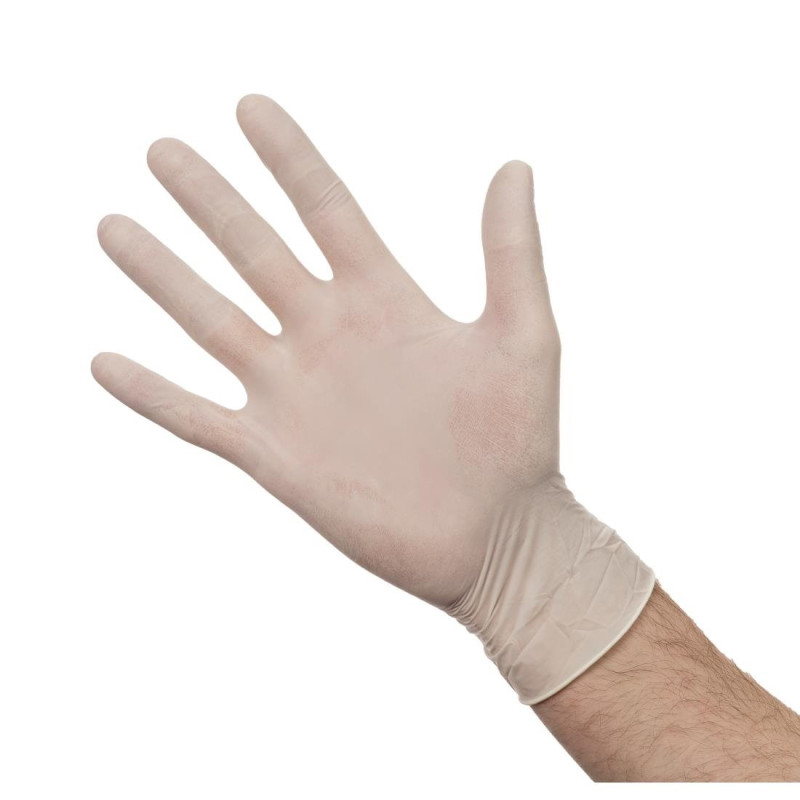 Gants En Latex Poudrés - Taille M - Lot De 100 - FourniResto - Fourniresto Gants En Latex Poudrés - Taille M - Lot De 100 - FourniResto - Fourniresto
