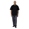 Melnas virtuves jaka ar īsām piedurknēm Vegas - XXL izmērs - Whites Chefs Clothing - Fourniresto