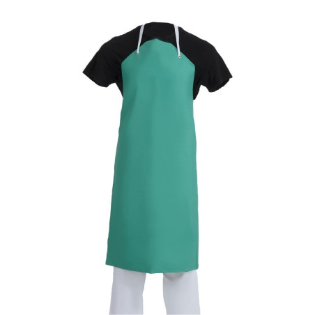 Tabieris ar ūdensizturīgu un ļoti izturīgu pārsēju, zaļš 1070 x 910 mm - Whites Chefs Clothing - Fourniresto