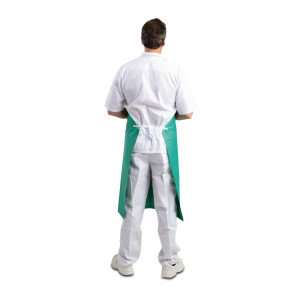 Tabieris ar ūdensizturīgu un ļoti izturīgu pārsēju, zaļš 1070 x 910 mm - Whites Chefs Clothing - Fourniresto