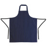 Pagar Bavette Extra Long Bez kabatas, jūras un baltās svītrās - Whites Chefs Clothing - Fourniresto