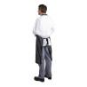 Pagar Bavette Extra Long Bez kabatas, jūras un baltās svītrās - Whites Chefs Clothing - Fourniresto