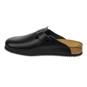 Melnbaltie zābaki ar rāvējumu Bostonā - izmērs 46 - Birkenstock - Fourniresto