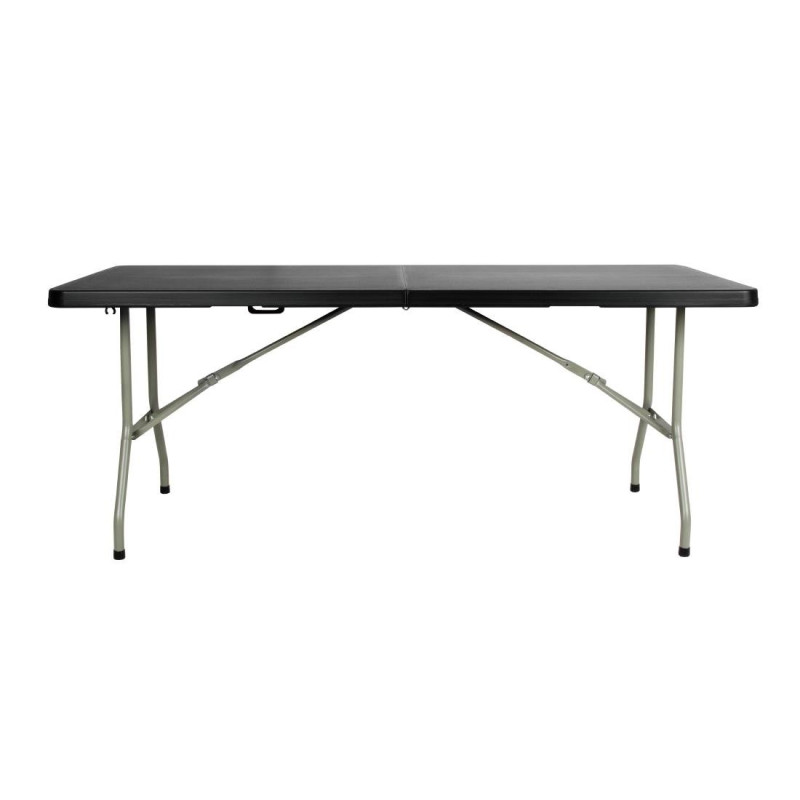 Saliekamā galds melns 180 cm centrā - Bolero - Fourniresto Saliekamā galds melns 180 cm centrā - Bolero - Fourniresto