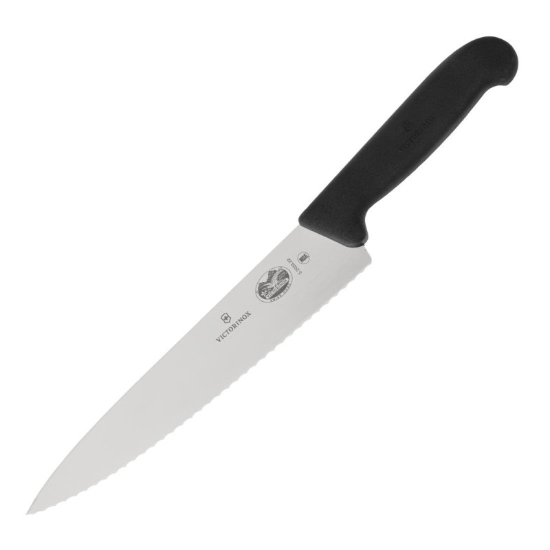 Griezējnazis ar zobainu asmeni 22 cm - Victorinox - Fourniresto Griezējnazis ar zobainu asmeni 22 cm - Victorinox - Fourniresto