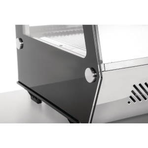 Black Countertop Refrigerated Display 160 L - Polar