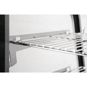 Black Countertop Refrigerated Display 160 L - Polar