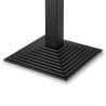 Galds ar kvadrātveida kājām, kāpņu efektu, no lietotas dzelzs, 425 x 720 mm - Bolero - Fourniresto