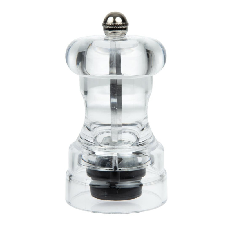 Akrila piparu vai sāls dzirnaviņas 102 x Ø 61 mm - Olympia - Fourniresto Akrila piparu vai sāls dzirnaviņas 102 x Ø 61 mm - Olympia - Fourniresto