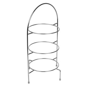 Tējas salona izstādes stends 3 šķīvjiem 210 mm - Olympia - Fourniresto