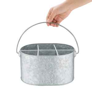 Galvanizēta galda kārtošana 245 x 175 mm - Olympia - Fourniresto