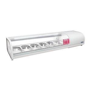 Aukstuma vitrīna Tapas 6 x GN 1/3 - Polar