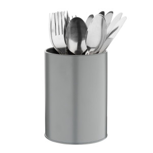 Galvanizēts pelēks ēdamkaru trauks Ø 110 mm - Olympia - Fourniresto