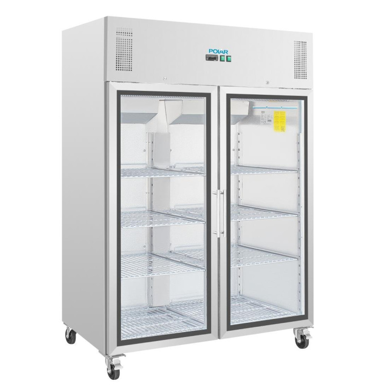 Refrigerated Display Case Positive Single GN 2/1 Series G 600 L - Polar - Fourniresto Refrigerated Display Case Positive Single GN 2/1 Series G 600 L - Polar - Fourniresto