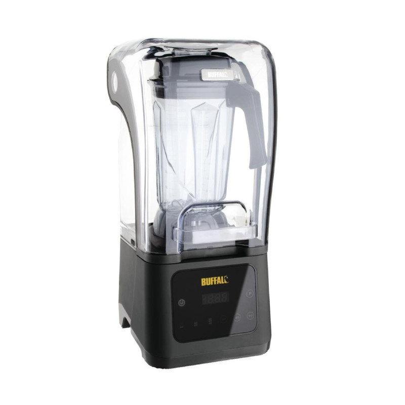 Digitālais bāra blenderis ar skaņas izolācijas vāku 2,5L - Buffalo - Fourniresto Digitālais bāra blenderis ar skaņas izolācijas vāku 2,5L - Buffalo - Fourniresto