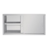 Siena skapis Inox Vogue 1200mm - Higiēna un optimizēts telpas izmantojums