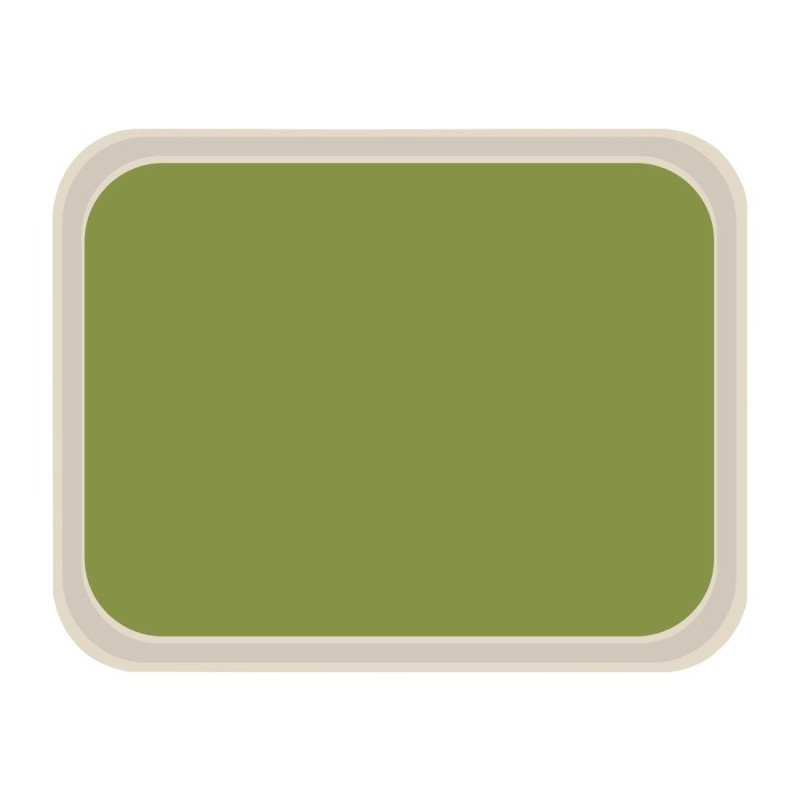 Plateau de Service en Polyester Standard 470x360mm Vert - Roltex - Fourniresto Plateau de Service en Polyester Standard 470x360mm Vert - Roltex - Fourniresto