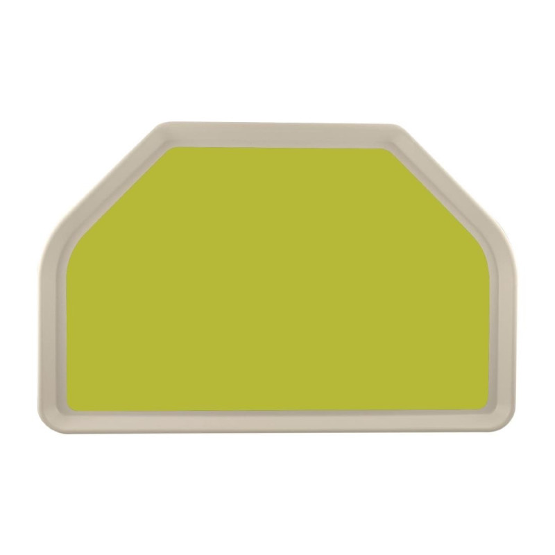 Tray in Trapezoid Polyester GN 500x325mm Green - Roltex - Fourniresto Tray in Trapezoid Polyester GN 500x325mm Green - Roltex - Fourniresto