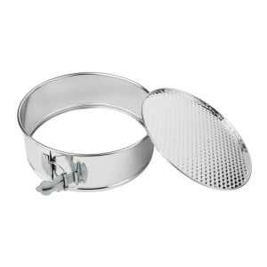 Apaļā veidne ar eņģēm no balta dzelzs - Ø 220mm - Vogue