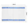 Linu auduma dvielis - zils - L 762 x P 508 mm - Vogue