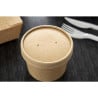 Vāki mikroviļņu krāsnī izmantojamiem pārstrādājamiem Kraft zupas traukiem 225ml un 350ml - komplekts 500 - Colpac