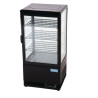Positive Black Refrigerated Display Case Series C - 68 L - Polar