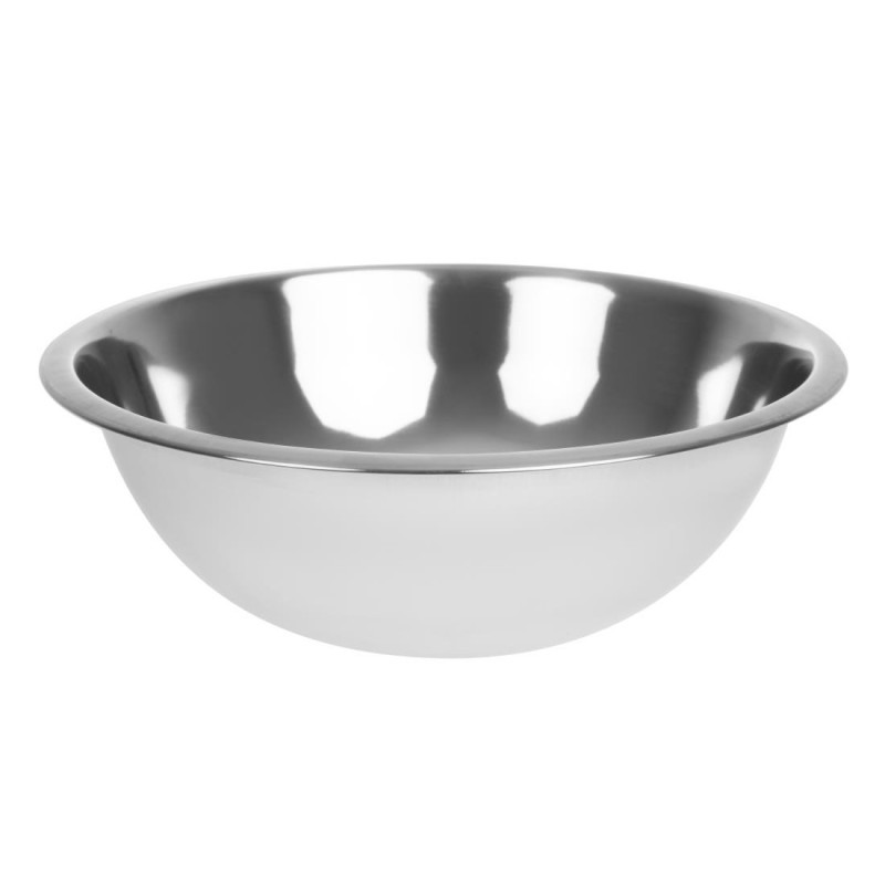 Stainless Steel Mixing Bowl - 2.2L - Vogue - Fourniresto Stainless Steel Mixing Bowl - 2.2L - Vogue - Fourniresto