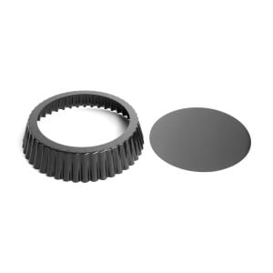 Moule À Quiche Cannelé Profond Antiadhésif - Ø 250mm - Vogue