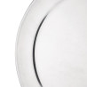 Picas plāksne ar plašu malu no alumīnija - Ø255mm - Vogue - Fourniresto