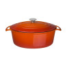 Grande Cocotte Ovale Orange - 6L - Vogue