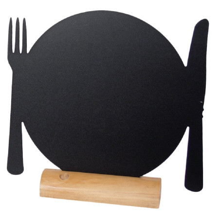 Tāfele Silhouette galda plate - 3 gabali - Securit - Fourniresto