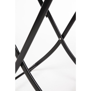 Kvadrātiska saliekama rotanga galds - 600mm - Bolero - Fourniresto