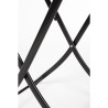 Kvadrātiska saliekama rotanga galds - 600mm - Bolero - Fourniresto