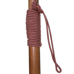 Kvadrātisks sarkanais saulessargs - 2,5m - Bolero
