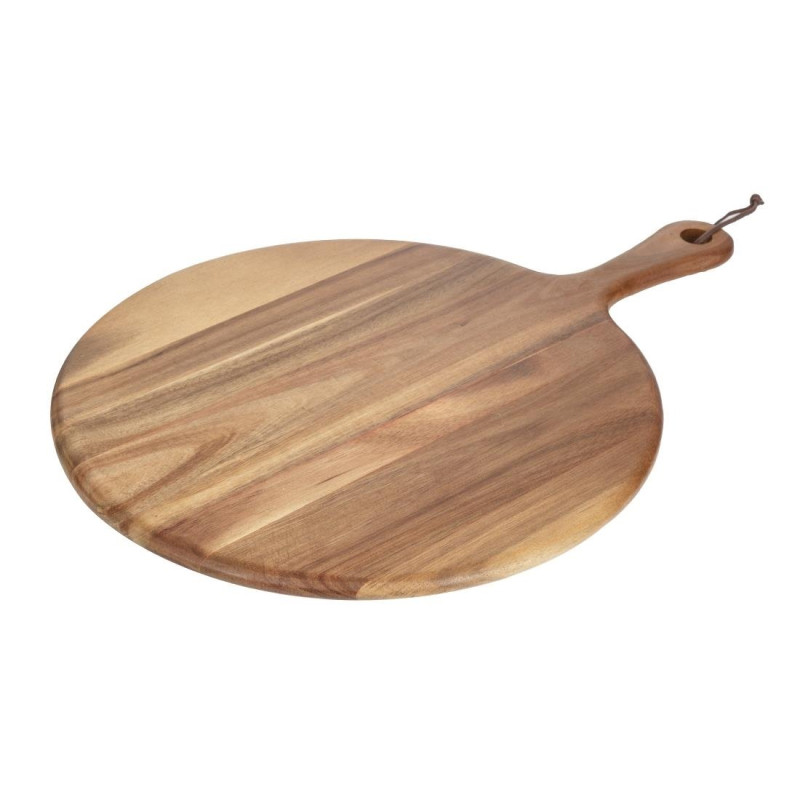 Planche en acacia ronde 355mm - Olympia - Fourniresto Planche en acacia ronde 355mm - Olympia - Fourniresto
