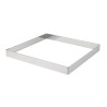 Square Tart Ring in Stainless Steel - L 200 x W 200mm- De Buyer