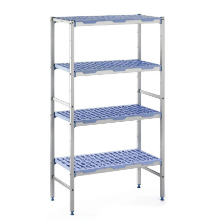 Modulāra plaukts 4 līmeņos - G 1492 x D 400 mm - Tournus