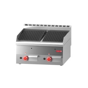Grilēšana ar gāzi uz lavakmens P 600mm - Gastro M