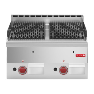 Grilēšana ar gāzi uz lavakmens P 600mm - Gastro M
