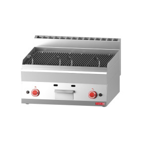 Grilēšana ar gāzi uz lavas akmens P 650 - Gastro M