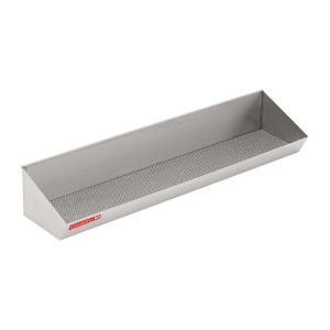 Rezerves kartupeļu griešanas tvertne no nerūsējošā tērauda ar izkārtošanas filtru - L 700 x D 280 mm - Gastro M - Fourniresto