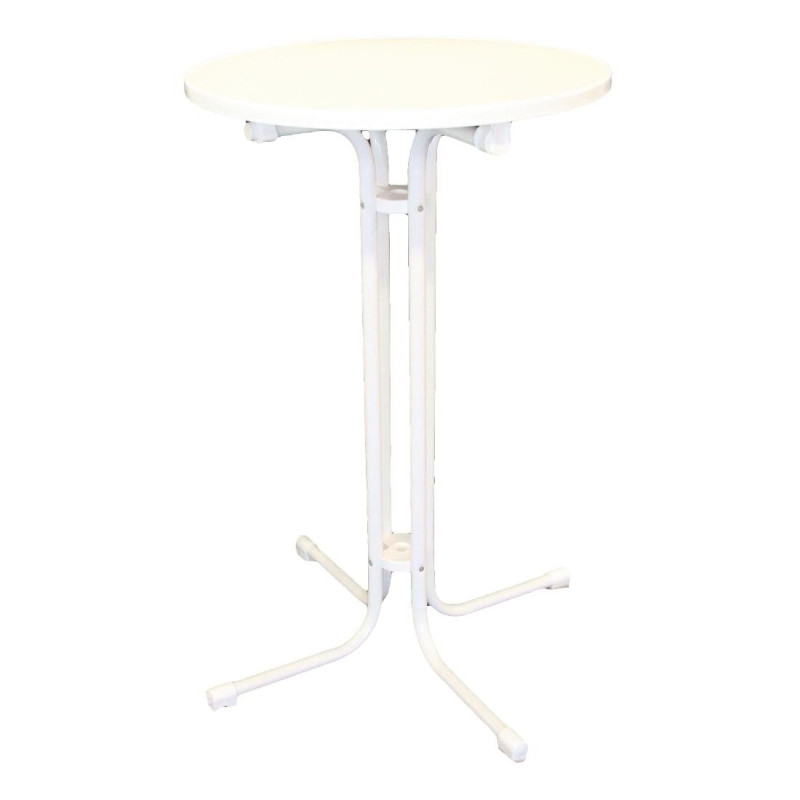 High table Limburg White - 70 cm - FourniResto - Fourniresto High table Limburg White - 70 cm - FourniResto - Fourniresto