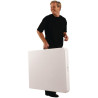 Folding Table with White Center 1.8 m - Bolero