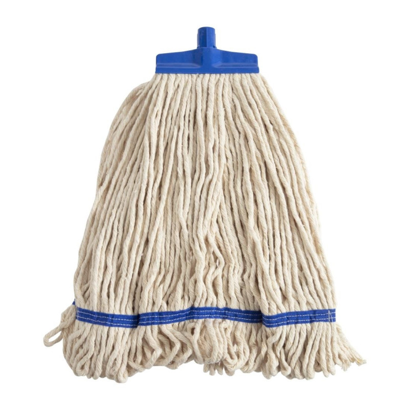 Mop Head with Blue Retaining Band - Scot Young - Fourniresto Mop Head with Blue Retaining Band - Scot Young - Fourniresto